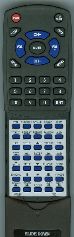 TRC AVDV311 replacement Redi Remote