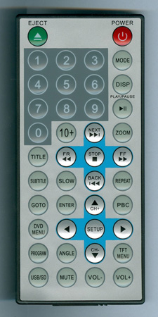 TVIEW T127DVFD Genuine OEM original Remote