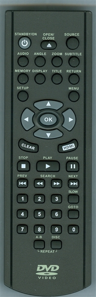 VENTURER SVP7966H Genuine OEM original Remote