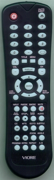 VIORE QTD7.820.12 Genuine  OEM original Remote