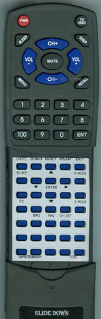 VIORE GBIP5.018.3066RSRH RC5007V replacement Redi Remote