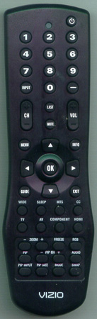 VIZIO 6150BC0-R RCVZ01 Genuine  OEM original Remote