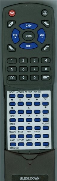 VIZIO 0980-0306-1022 replacement Redi Remote