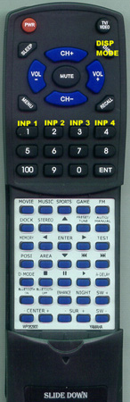 YAMAHA WP082900 FSR20 replacement Redi Remote