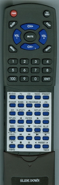 YAMAHA ZP354700 RAV531 replacement Redi Remote