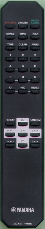 YAMAHA V4925800 V492580 Genuine OEM original Remote