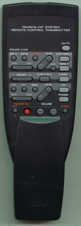 YAMAHA VZ733400 Genuine  OEM original Remote