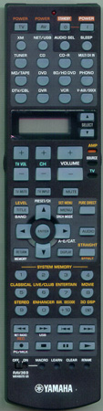 YAMAHA WK480700 RAV369 Genuine OEM original Remote