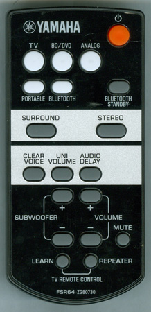 YAMAHA ZG807300 FSR64 Genuine OEM original Remote