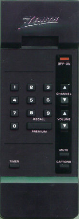 ZENITH 124-00157-14 Genuine  OEM original Remote