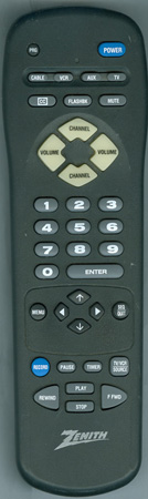ZENITH 124-00212-01 MBR3445 Genuine  OEM original Remote
