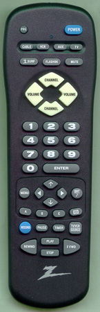 ZENITH 124-00233 MBR3447Z Genuine  OEM original Remote