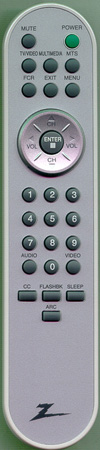 ZENITH 6710T00008U Genuine OEM original Remote