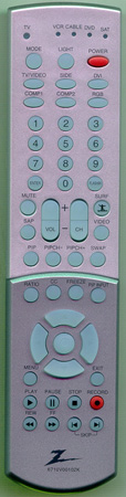ZENITH 6710V00102K Genuine OEM original Remote