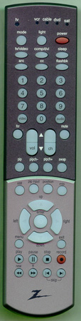 ZENITH 6710V00103D Genuine  OEM original Remote