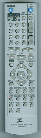 ZENITH 6711R1N211C Genuine OEM original Remote