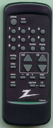 ZENITH 924-10075 076R0DL020 Genuine OEM original Remote