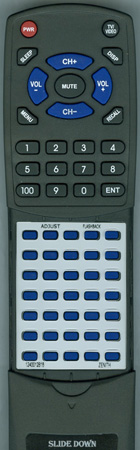 ZENITH 124-00128-18 replacement Redi Remote