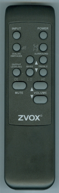 ZVOX REMOTE FIVE Genuine OEM original Remote