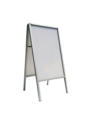 A-Frame Aluminum Sidewalk Poster Stand Easel