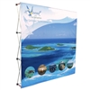 8 feet Fabric Pop Up Display With Fabric Print