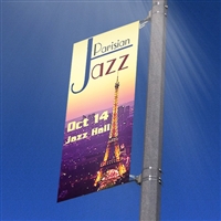 Street Light Pole Banner 18''