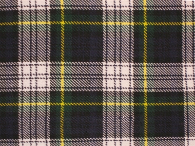 8 yard Traditional kilt - Gordon Dress Tartan