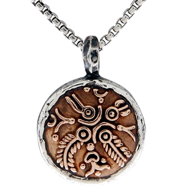 Keith Jack Jewelry Petrichor Four Virtues Rev. Coin Pendant  BP755