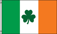 Irish Shamrock Flag Polyester
