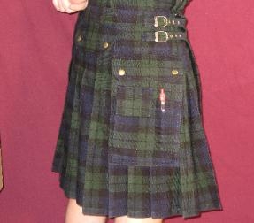 Hybrid Kilt - Black Watch Tartan