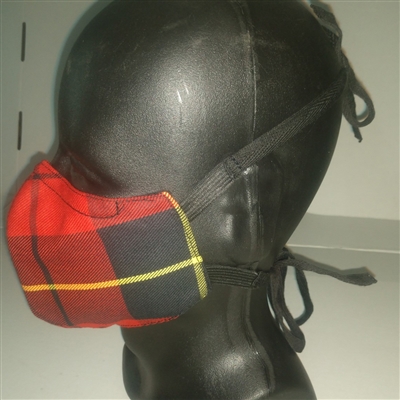 Face masks, facial masks tartan face masks