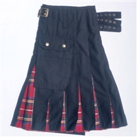 Tartan in Pleat kilt