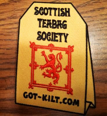 Scottish Teabag Patch