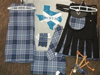 Texas Blue Bonnet Tartan