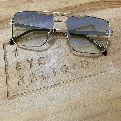 Eye Religion Lunetz 001 18kt Custom Sunglasses