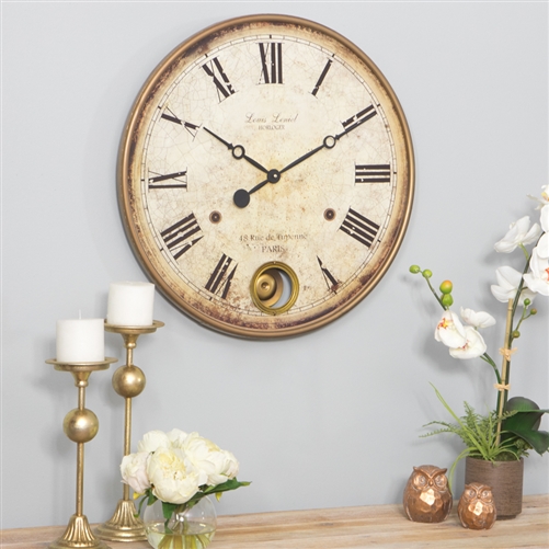 4059 - Raleigh Pendulum Wall Clock