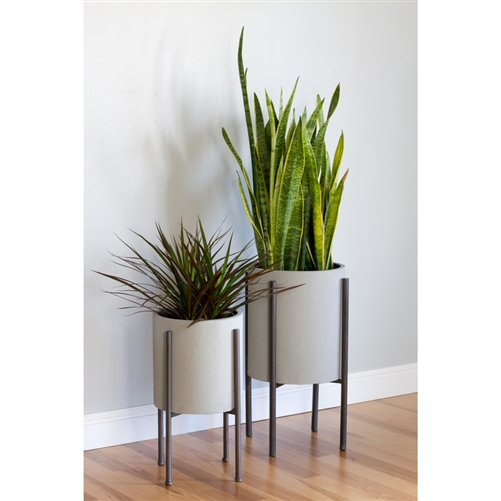 4770 - Tania Mid Century Planters (Set of 2)