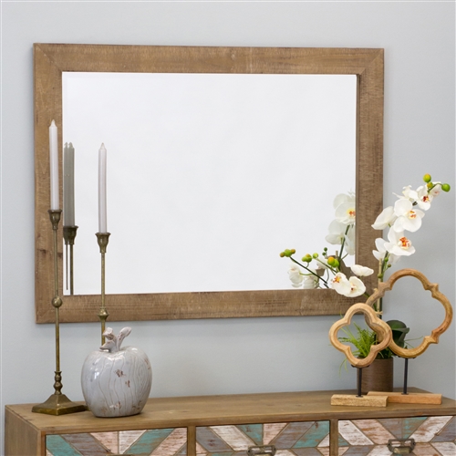 6107 - Morris Wall Mirror - Nutmeg 40 x 30