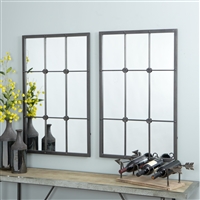 6350 - Kinslee Window Pane Wall Mirror