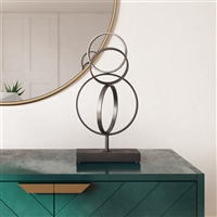 7104 - Keya Abstract Metal Sculpture