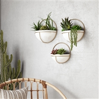 7159 - Isley Modern Wall Planters (Set of 3)