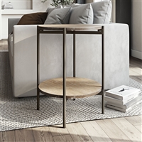 7777 - Kamryn Modern Accent Table - Tan/Brown