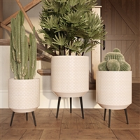 8026 - Avery Modern Planters (Set of 3)