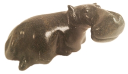 Hippo Soapstone Animal - CAAN1373
