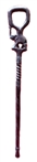 Pole Ebony Wood Walking Stick - CAWS1383