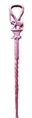 Pole Rose Wood Walking Stick - CAWS1384
