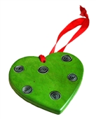 Heart Soapstone Ornament - CHOR1018