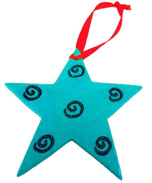 Star Soapstone Ornament - CHOR1029