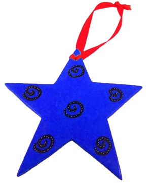 Star Soapstone Ornament - CHOR1030