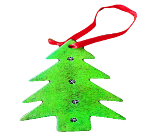 Tree Soapstone Ornament - CHOR1045